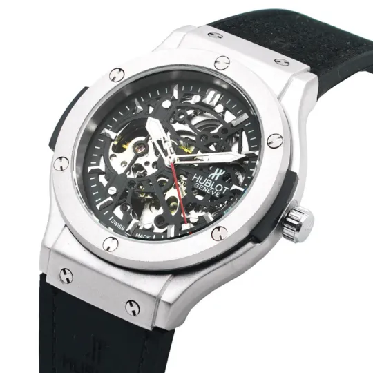 Hublot Automatic movement Watch for Men. White and black